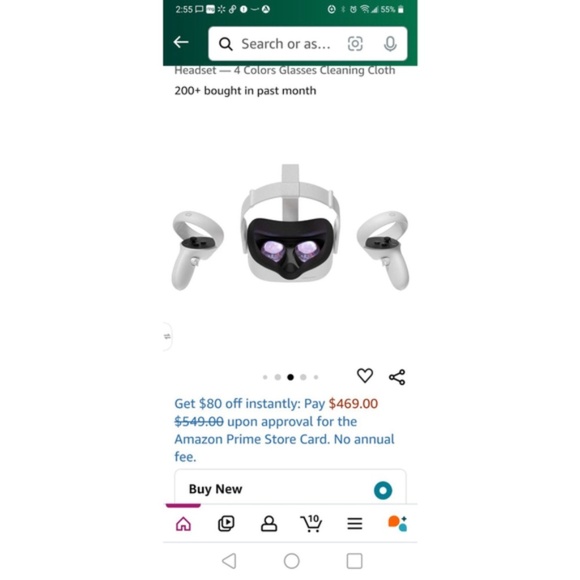 Meta Oculus Quest 2 256GB VR Gaming Headset/Accessories High-Resolution White - Picture 9 of 9